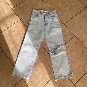 Zara high rise jeans